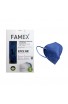 Famex Μάσκα Προστασίας FFP2 Particle Filtering Half NR Midnight Blue 1 τμχ