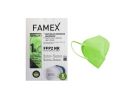 Famex Μάσκα Προστασίας FFP2 Particle Filtering Half NR Light Green 1 τμχ