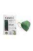 Famex Μάσκα Προστασίας FFP2 Particle Filtering Half NR Dark Green 10 τμχ