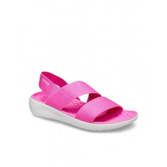 Crocs Literide Stretch Sandal Electric Pink 6QV