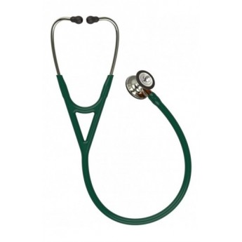 Στηθοσκόπιο Littmann 3M Cardiology IV 6206 Hunter Green / Champaign Finish / Orange Stem