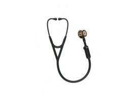 3M™ Littmann® CORE Digital Stethoscope 8863 High Polish Copper Chestpiece, Black Tube, Stem & Headset