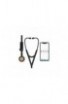 3M™ Littmann® CORE Digital Stethoscope 8863 High Polish Copper Chestpiece, Black Tube, Stem & Headset