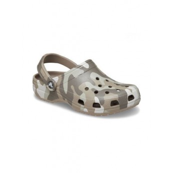 Crocs Ανατομικό Σαμπό Classic Printed Camo Clog Mushroom 2ZJ