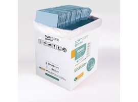 Οδοντιατρική πετσέτα Soft Care Standard 2ply - Γαλάζια