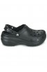 Crocs Classic Platform Lined Clog W Black