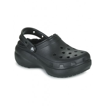 Crocs Classic Platform Lined Clog W Black