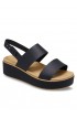 Crocs Brooklyn Matte Wrap Low Wedge