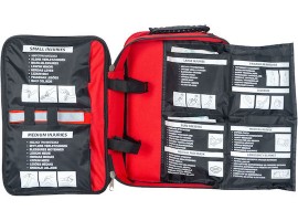 Τσάντα πρώτων βοηθειών με περιεχόμενο βάσει DIN 13164